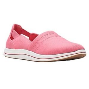Clarks Cloudsteppers Breeze Step Pink Sneakers Size 10 wide